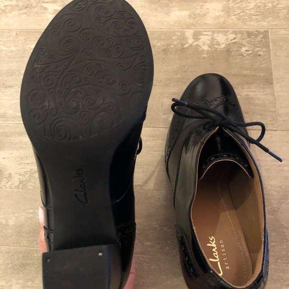 Clarks black casual heels - Like new! ***SALE TODAY!***🥰 - Picture 4 of 4
